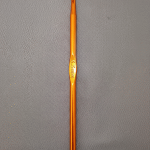 duo de crochets : classique orange (5.5 mm) et ergonomique résine "jardin tropical"