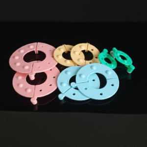 kit 8 pièces pour fabrication de pompons – 4 tailles différentes – création facile et rapide