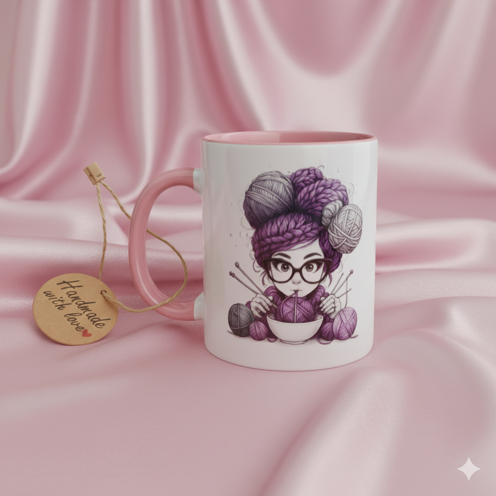 Mug "Boule de laine" – Transformez votre moment de détente. – Image 3