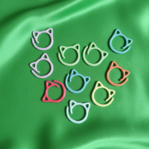 😻 Marqueurs de Mailles "Tête de Chat" – L'Accessoire le Plus Mignon de Votre Trousse ! 🧶