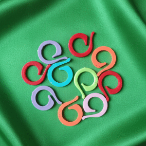 10 Marqueurs de Mailles Amovibles en Plastique , Anneau Ouvert