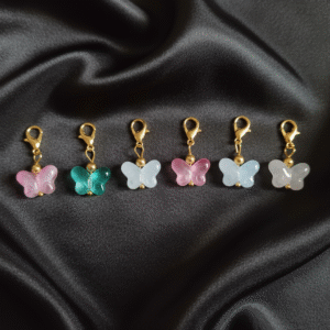 Lot de 6 marqueurs Papillons